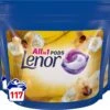 Lenor All In 1 Pods - Wasmiddel Pods - Gouden Orchidee - 3 X 39 Wasbeurten - Voordeelverpakking -Thuis Winkel 1200x999