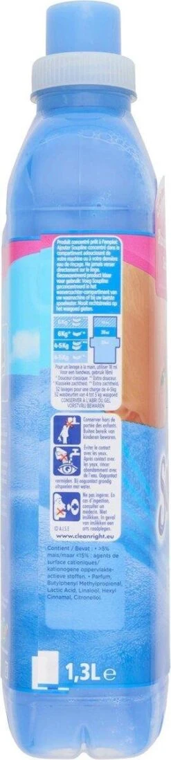 Soupline Hemels Fris Geconcentreerde Wasverzachter 6 X 52 Wasbeurten - Voordeelverpakking -Thuis Winkel 270x1200