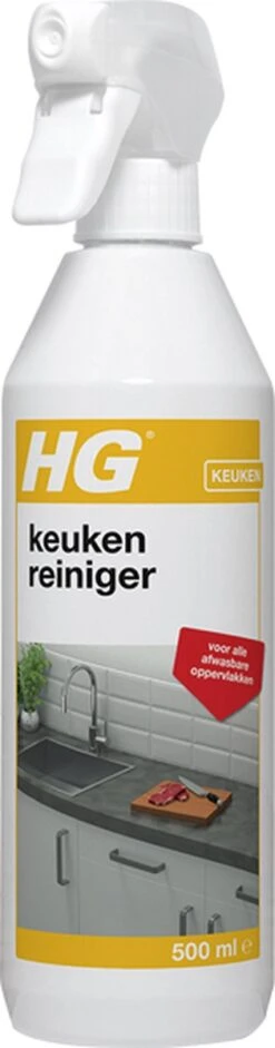 HG Keuken Reiniger - 500ml - Effectief En Hygiënisch - Voor Alle Afwasbare Oppervlakken -Thuis Winkel 315x1200 1