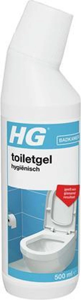 HG Toiletgel Hygiënisch - 500 Ml - Glanzend Resultaat - Krachtige Reiniger En Ontkalker 7 HG Toiletgel Hygiënisch - 500 Ml - Glanzend Resultaat - Krachtige Reiniger En Ontkalker - Afbeelding 5