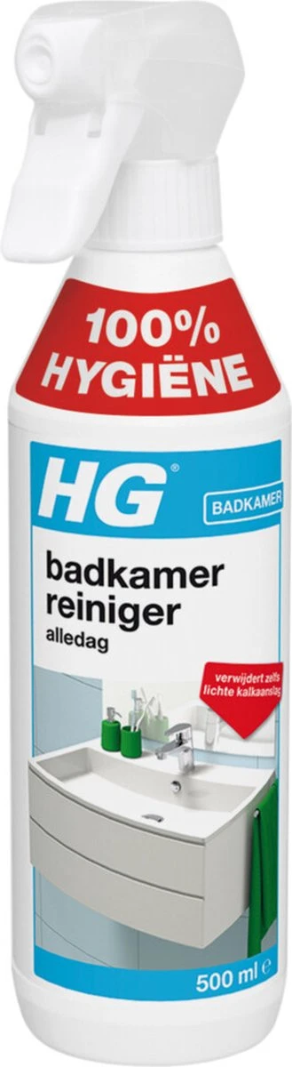 HG Badkamerreiniger Alledag - 500ml - Verwijdert Zeepresten, Huidvetten En Lichte Kalkaanslag 8 HG Badkamerreiniger Alledag - 500ml - Verwijdert Zeepresten, Huidvetten En Lichte Kalkaanslag - Afbeelding 6