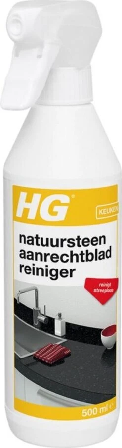 HG Natuurstenen Aanrechtbladreiniger - 500ml - Veilig In Gebruik - Streeploos Schoon - Dagelijkse Reiniging 13 HG Natuurstenen Aanrechtbladreiniger - 500ml - Veilig In Gebruik - Streeploos Schoon - Dagelijkse Reiniging -Thuis Winkel 329x1200 6