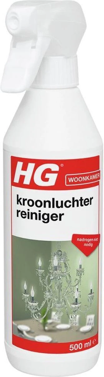 HG Kroonluchter Reiniger - 500ml - Snel Een Vlekkeloos Resultaat 3 HG Kroonluchter Reiniger - 500ml - Snel Een Vlekkeloos Resultaat