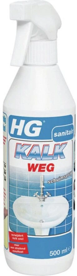 HG Kalkweg Schuimspray - 500ml - 100% Glans - Verwijdert En Voorkomt Kalk - Biologisch Afbreekbaar 20 HG Kalkweg Schuimspray - 500ml - 100% Glans - Verwijdert En Voorkomt Kalk - Biologisch Afbreekbaar -Thuis Winkel 337x1200 1