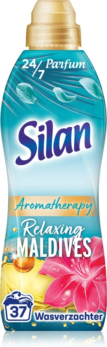 Silan Aroma Therapy Relaxing Maldives Wasverzachter - 6 X 37 Wasbeurten - Voordeelverpakking 4 Silan Aroma Therapy Relaxing Maldives Wasverzachter - 6 X 37 Wasbeurten - Voordeelverpakking - Afbeelding 2
