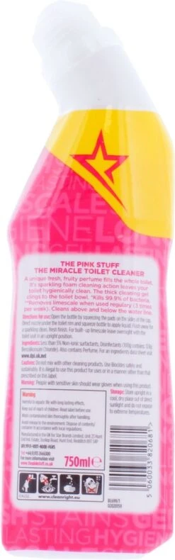 The Pink Stuff The Miracle Toilet Cleaner - Toiletreiniger - 750ml 12 The Pink Stuff The Miracle Toilet Cleaner - Toiletreiniger - 750ml -Thuis Winkel 375x1200