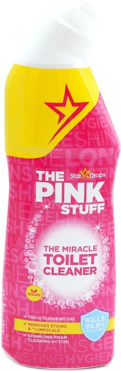 The Pink Stuff The Miracle Toilet Cleaner - Toiletreiniger - 750ml 5 The Pink Stuff The Miracle Toilet Cleaner - Toiletreiniger - 750ml - Afbeelding 3