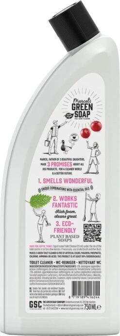 Marcel's Green Soap Toiletreiniger Patchouli & Cranberry - 6 X 750 Ml -Thuis Winkel 431x1200 1