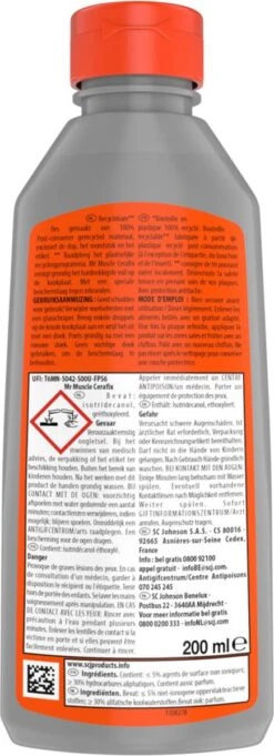 Mr. Muscle - Cera-Fix Voor Keramische - Halogeen En Inductie Kookplaten - Kookplaatreiniger - 2 X 200 Ml -Thuis Winkel 435x1200 2