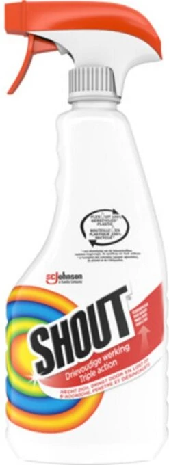 Mr Muscle Shout Vlekkenoplosser Triple Action - Spray - 2 X 500 Ml -Thuis Winkel 436x1200