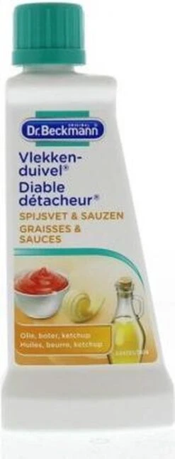 Dr. Beckmann Vlekkenduivel Spijsvet & Sauzen 50 Ml -Thuis Winkel 458x1200
