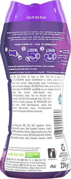 Lenor Amethist En Bloemen - In-Wash Geurbooster - Voordeelverpakking 6 X 16 Wasbeurten 17 Lenor Amethist En Bloemen - In-Wash Geurbooster - Voordeelverpakking 6 X 16 Wasbeurten -Thuis Winkel 479x1200 1