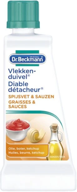 Dr. Beckmann Vlekkenduivel Spijsvet & Sauzen 50 Ml -Thuis Winkel 484x1200