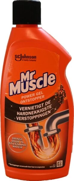 3x Mr. Muscle Power Gel Ontstopper 500 Ml -Thuis Winkel 492x1200 1