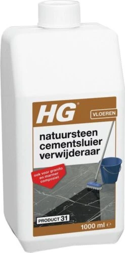 HG Natuursteen Cement- & Kalksluier Verwijderaar (HG Product 31) - 1L - Veilig In Gebruik -Thuis Winkel 595x1200 1
