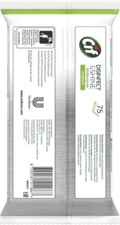 Cif Disinfect & Shine Wipes Doden 99,99% Van De Bacteriën Original Desinfecterende Schoonmaakdoekjes, Van 100% Biologisch Afbreekbaar Textiel 5 X 75 Doekjes 17 Cif Disinfect & Shine Wipes Doden 99,99% Van De Bacteriën Original Desinfecterende Schoonmaakdoekjes, Van 100% Biologisch Afbreekbaar Textiel 5 X 75 Doekjes -Thuis Winkel 640x1200 1