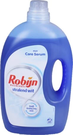 Robijn Wit Vloeibaar Wasmiddel 3L - 60 Wasbeurten - Voordeelverpakking -Thuis Winkel 647x1200