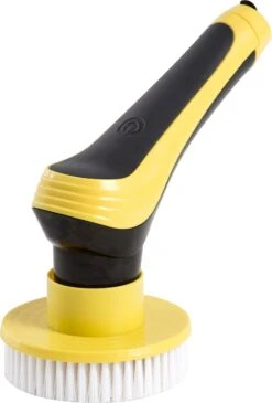 Trendosa Elektrische Schoonmaakborstel - Elektrische Schrobborstel - Poetsmachine - Handborstel - Scrubber- De Badkamer/Keuken/Auto- 10 Opzetstukken Geel -Thuis Winkel 813x1200 2