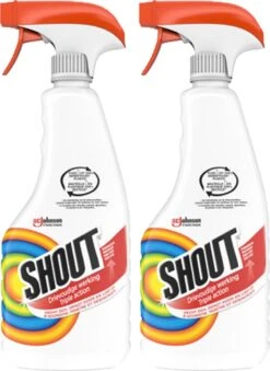 Mr Muscle Shout Vlekkenoplosser Triple Action - Spray - 2 X 500 Ml -Thuis Winkel 874x1200
