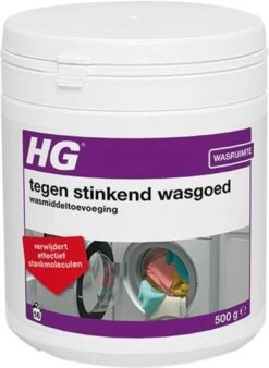 HG Tegen Stinkend Wasgoed Wasmiddeltoevoeging - 500gr - Verwijdert Stankmoleculen - Voor 16 Wasbeurten 7 HG Tegen Stinkend Wasgoed Wasmiddeltoevoeging - 500gr - Verwijdert Stankmoleculen - Voor 16 Wasbeurten -Thuis Winkel 877x1200