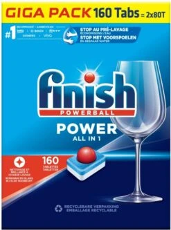 Finish Power All In One Regular Vaatwastabletten - 160 Stuks -Thuis Winkel 890x1200