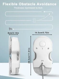 Hutt C6 Robot Ramen Reiniger Met Afstandsbediening - Ramen Wassen - Automatisch - Afstandsbediening - Anti Val - Wit -Thuis Winkel 899x1200 7