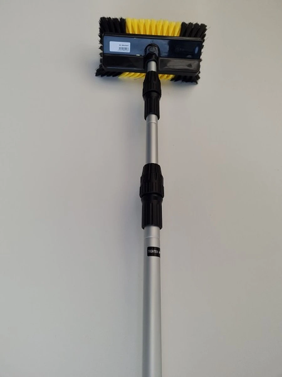 Zonnepanelen / Auto / Ramen Wassen Telescoopsteel Met Borstel Waterdoorlatende Wasborstel Met Telescopische Steel 4 Meter En Gardena Aansluiting / Wasborstel Met Uitschuifbare Telescoopsteel Met Waterdoorvoer 3 Zonnepanelen / Auto / Ramen Wassen Telescoopsteel Met Borstel Waterdoorlatende Wasborstel Met Telescopische Steel 4 Meter En Gardena Aansluiting / Wasborstel Met Uitschuifbare Telescoopsteel Met Waterdoorvoer