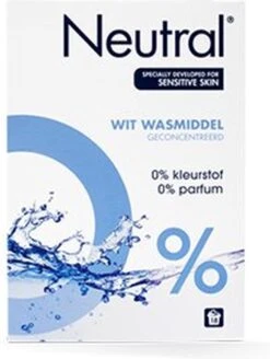 Neutral 0% Wit Parfumvrij Waspoeder - 45 Wasbeurten - Wasmiddel -Thuis Winkel 904x1200