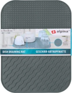 Alpina Afdruipmat - Droogmat - Siliconen - 26,5x34,5 Cm - Grijs 9 Alpina Afdruipmat - Droogmat - Siliconen - 26,5x34,5 Cm - Grijs -Thuis Winkel 935x1200 1