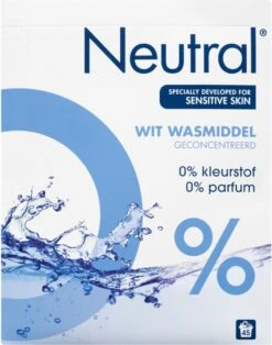 Neutral 0% Wit Parfumvrij Waspoeder - 45 Wasbeurten - Wasmiddel -Thuis Winkel 945x1200