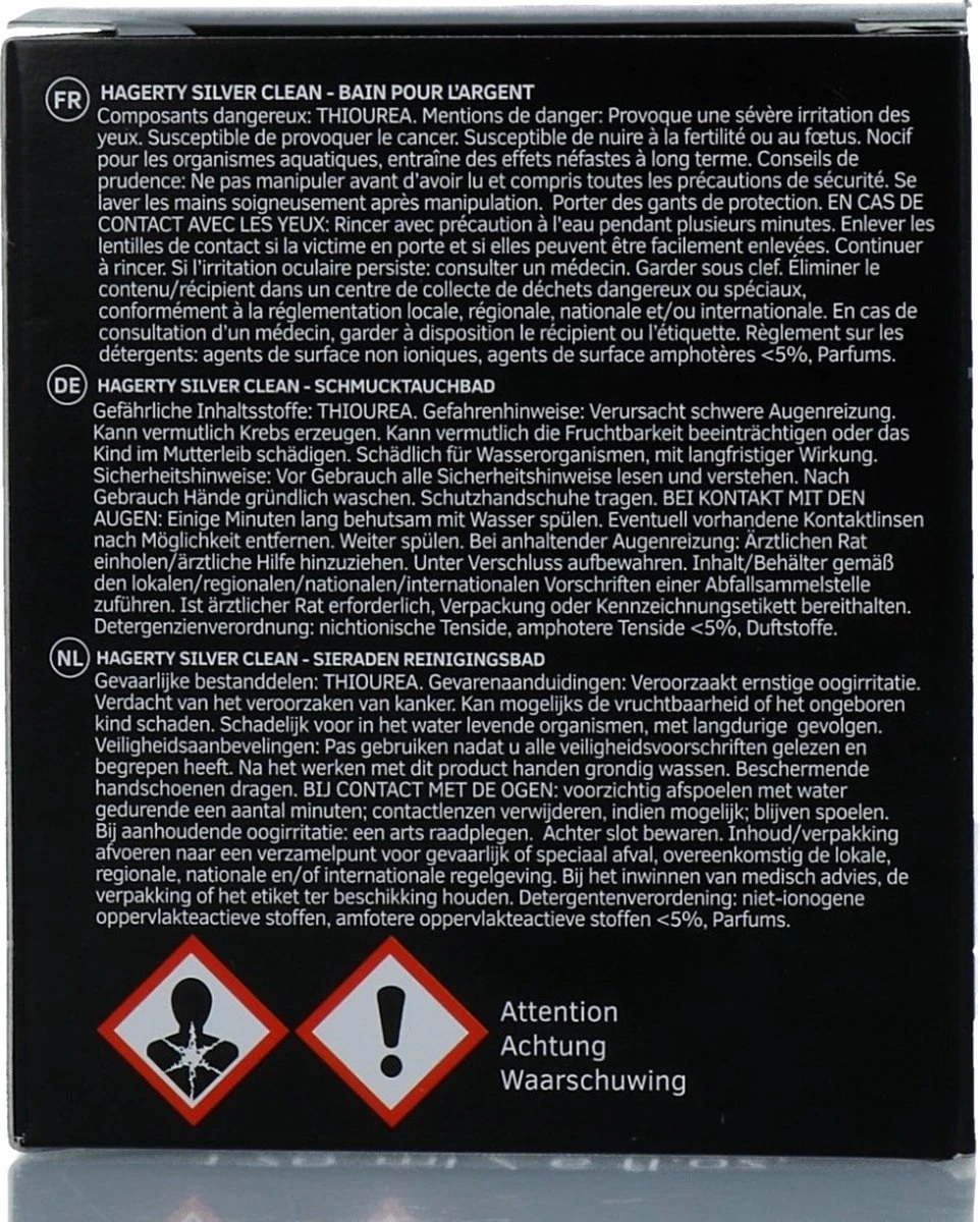 Hagerty Silver Clean - Professional 170 Ml 5 Hagerty Silver Clean - Professional 170 Ml - Afbeelding 3